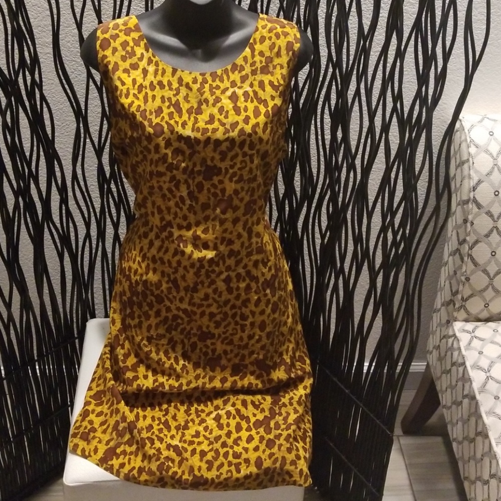 Ladies Silk Dress, Lined.